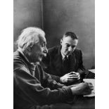 Albert Einstein, Robert Oppenheimer Photo Print