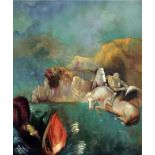 Odilon Redon "Saint George and the Dragon, 1909" Painting
