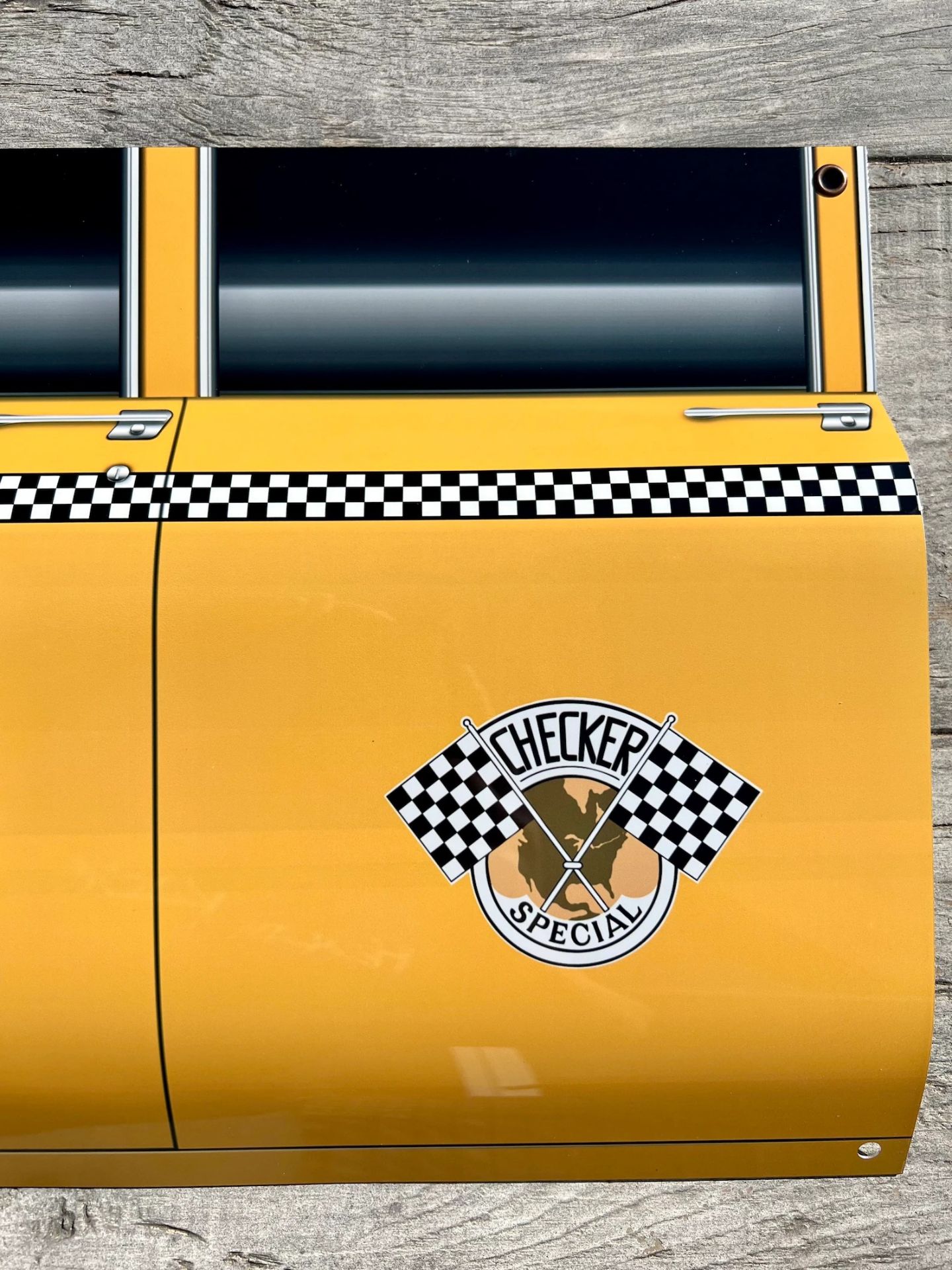Checkers Cab Wall Display - Image 2 of 5