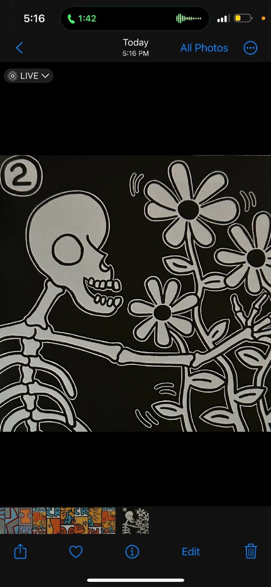 Keith Haring "Untitled" Print. - Bild 5 aus 6