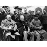 World War II, Winston Churchill, Joseph Stalin Print