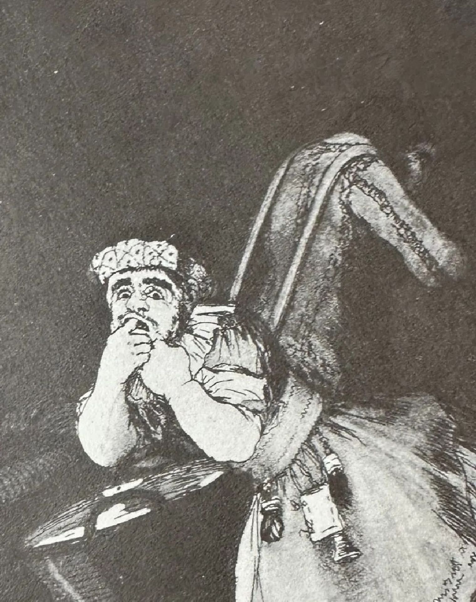 Francisco Goya "Untitled" Print - Bild 6 aus 6