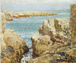Childe Hassam "Coast Scene, Isles of Shoals" Offset Lithograph
