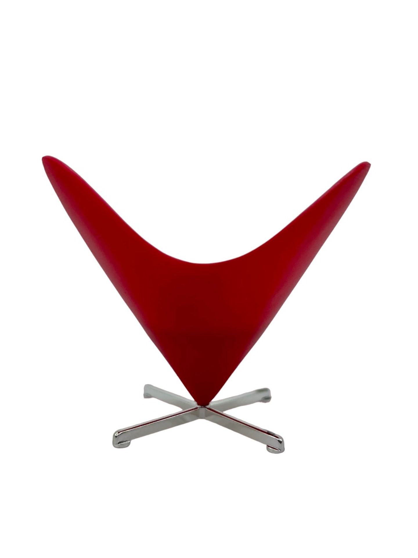 Verner Paton Heart Cone Chair Scale Model Desk Display - Bild 2 aus 4