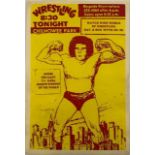 Andre the giant poster
