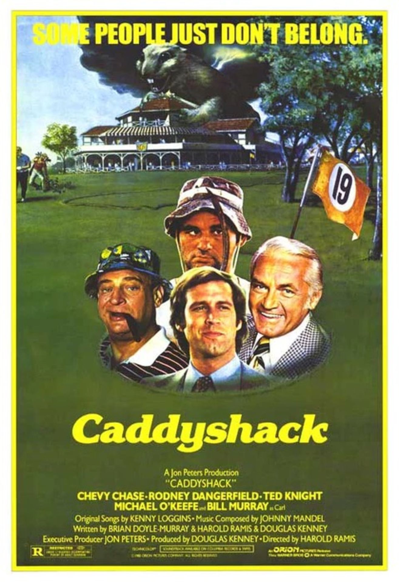 Caddyshack "1980" Poster