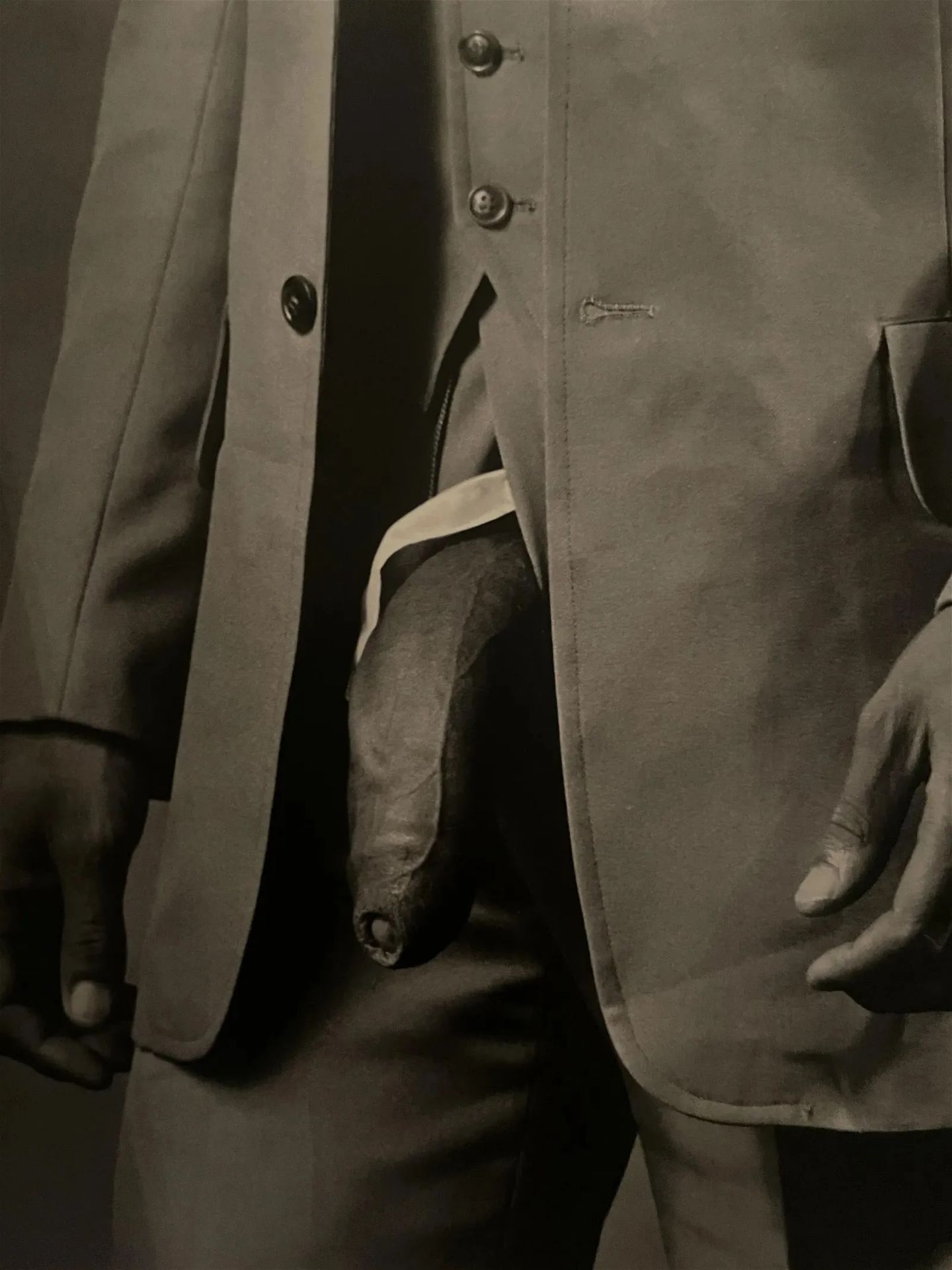 Robert Mapplethorpe "Man in Polyester Suit, 1980s" Print - Bild 2 aus 5