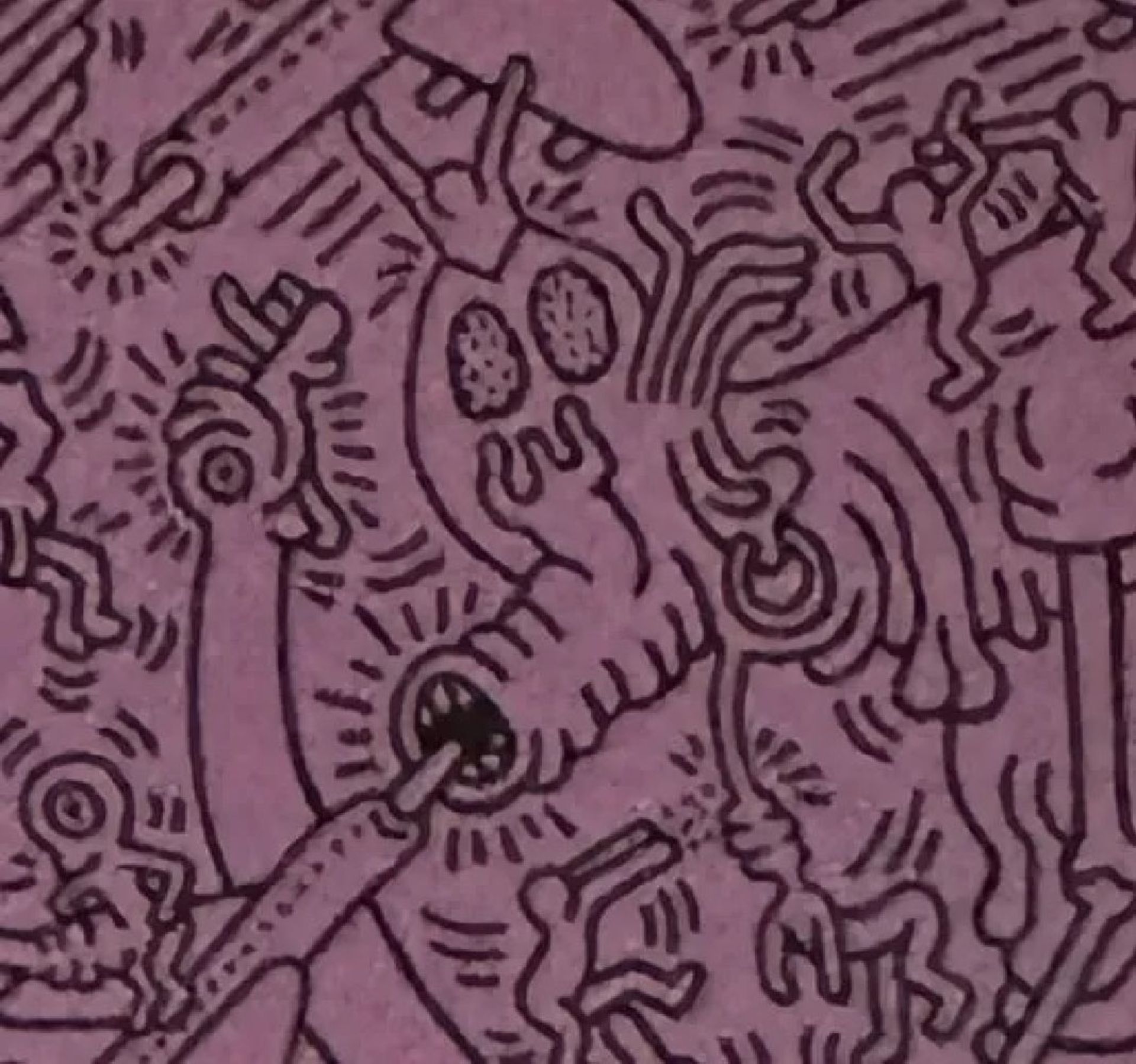Keith Haring "Untitled" Print. - Bild 3 aus 6