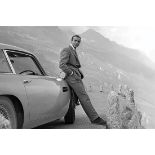 Sean Connery, James Bond, Aston Martin DB5 Print