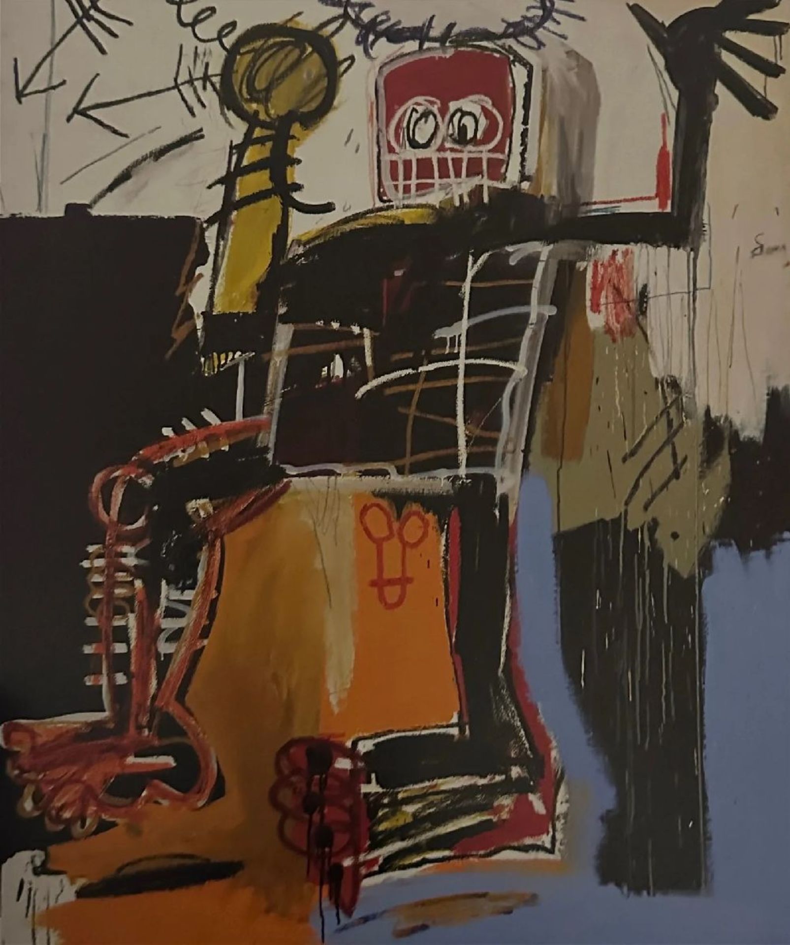 Jean-Michel Basquiat "Untitled" Print.