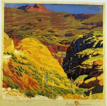 Gustave Baumann Wild Horse Mesa Print