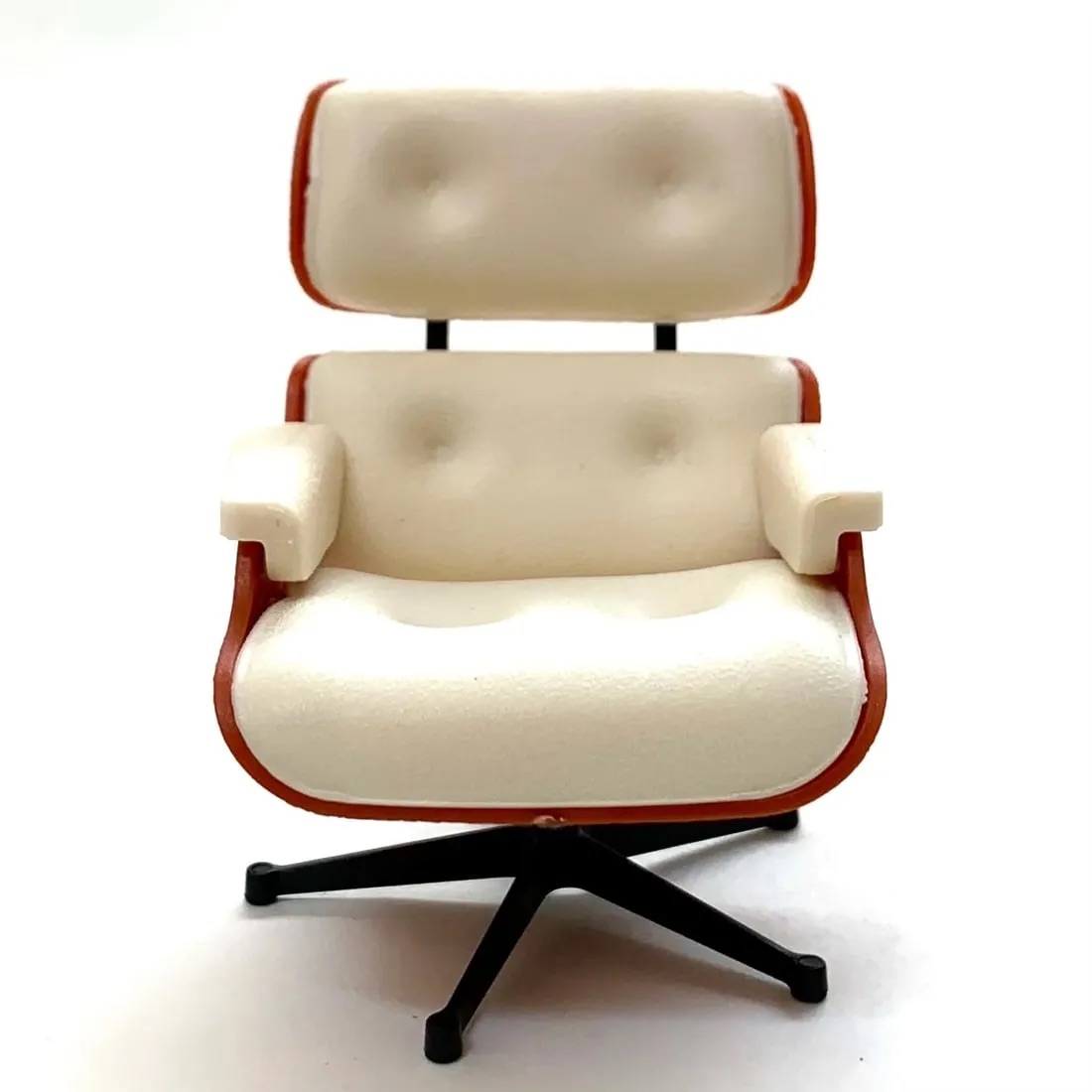 Eames White Lounge Chair Desk Display - Image 2 of 4
