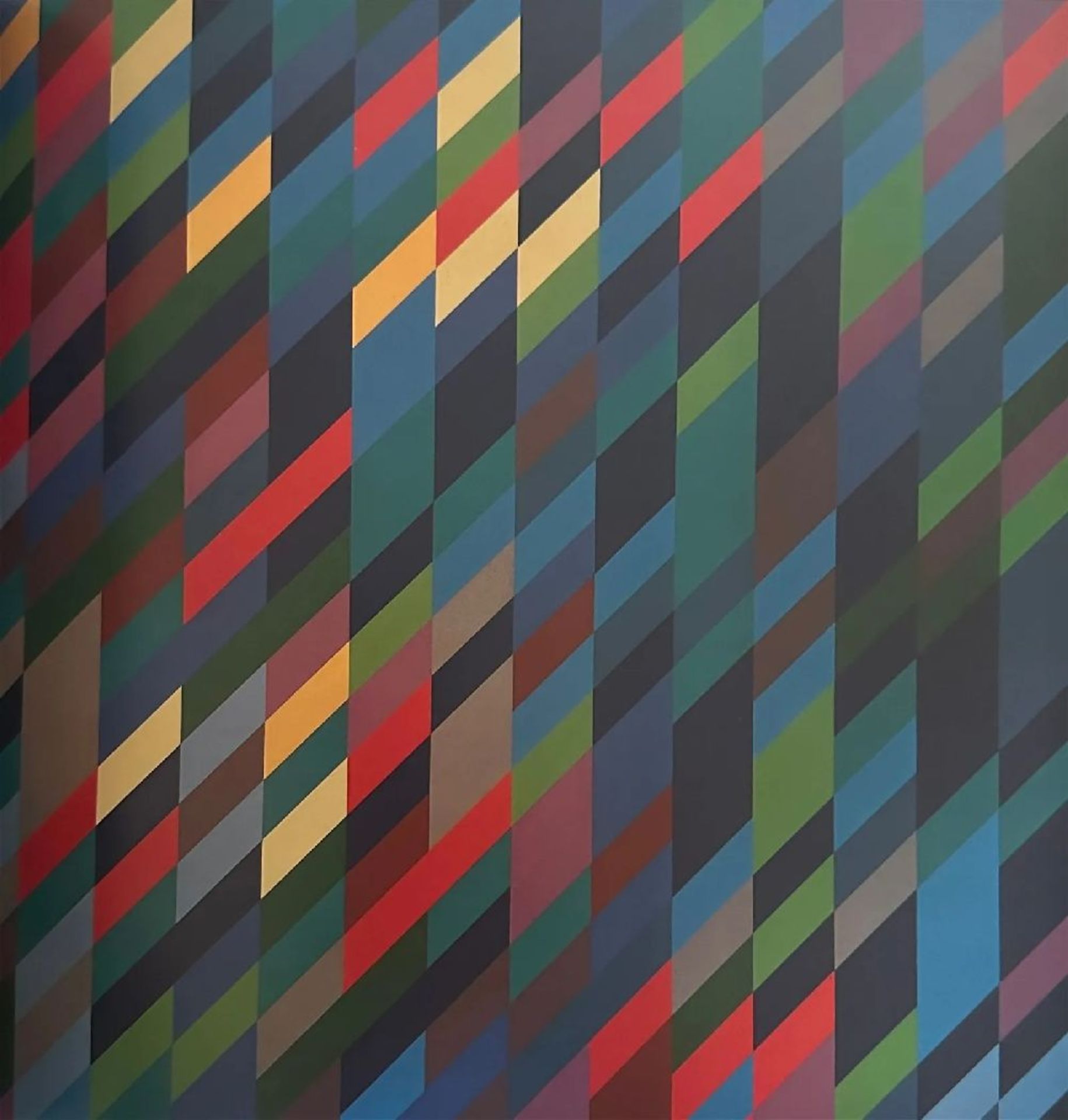 Bridget Riley "Untitled" Print