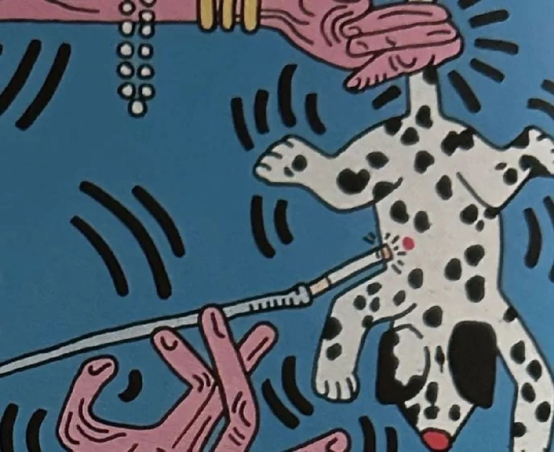 Keith Haring "Cruella De Vil" Print. - Bild 3 aus 6