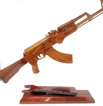 AK47 Wooden Scale Desk Model