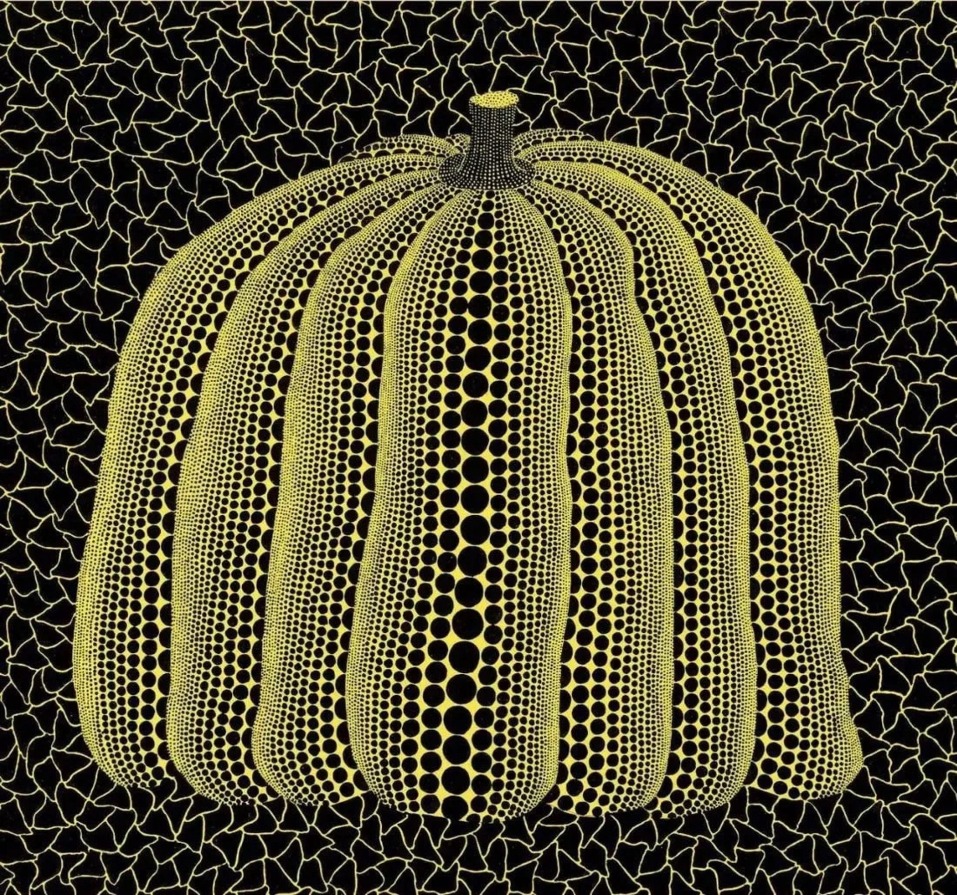 Yayoi Kusama "Yellow Pumpkin" Offset Lithograph