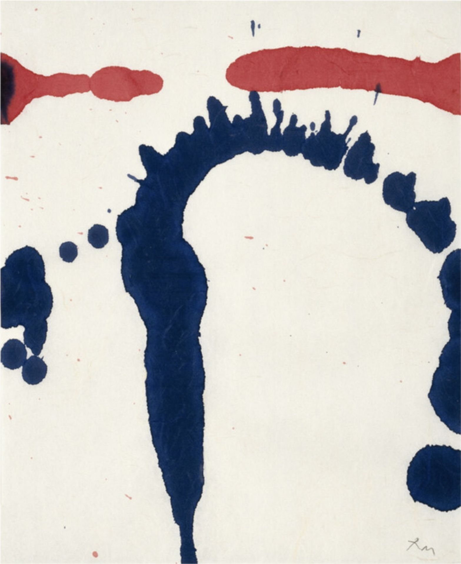 Robert Motherwell "Red and Blue, 1965" Print