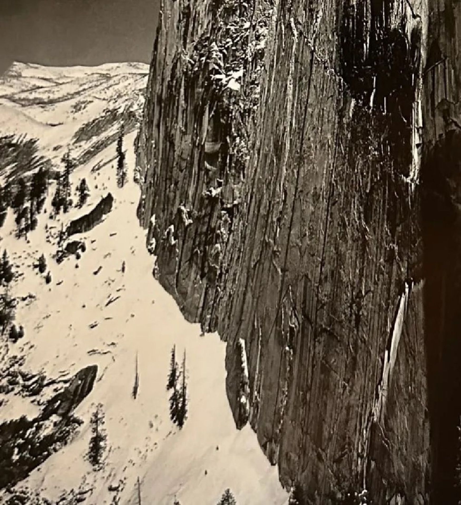 Ansel Adams "Monolith" Print - Bild 2 aus 5