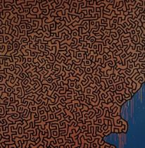 Keith Haring "Untitled" Print.
