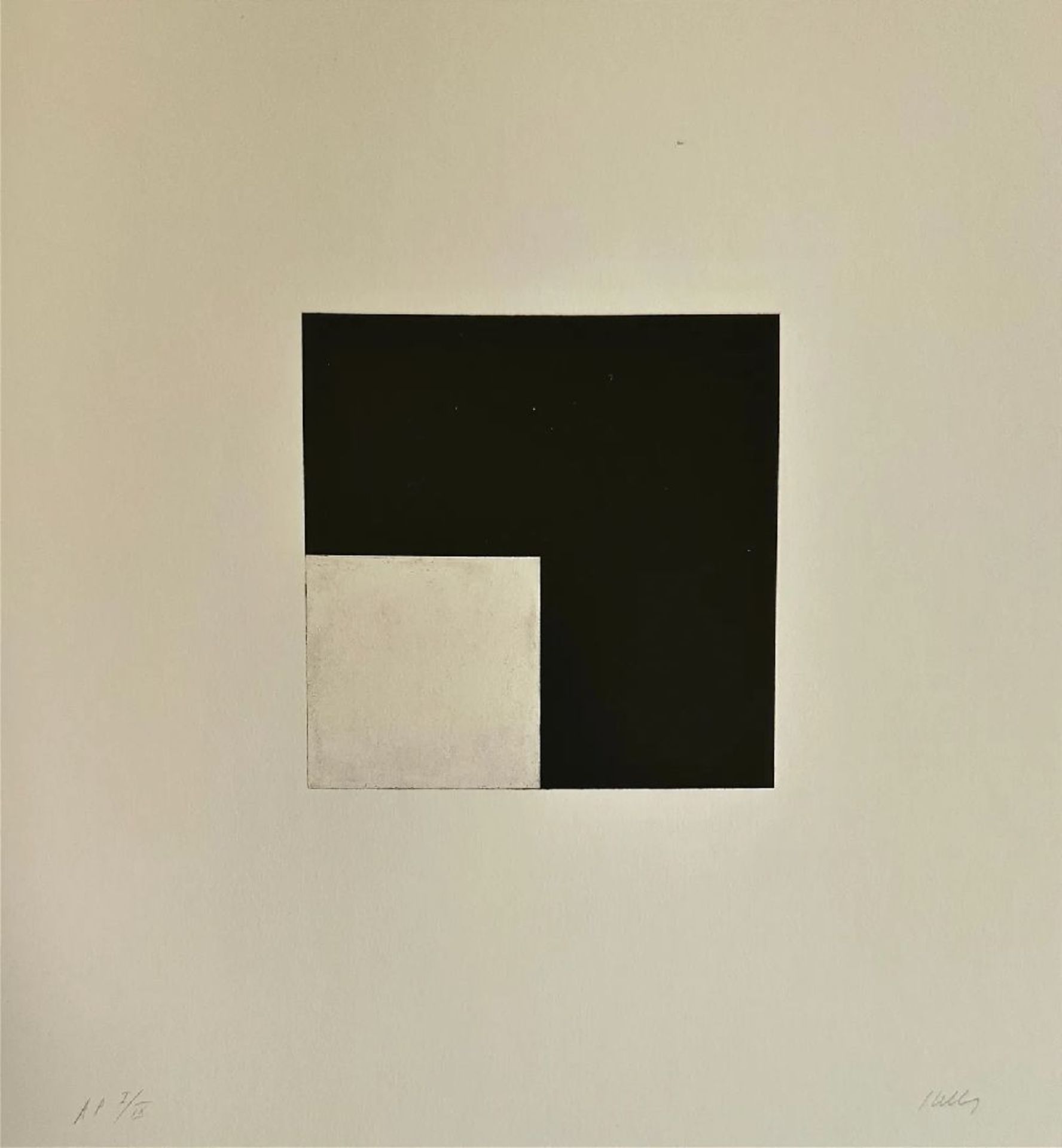 Ellsworth Kelly "Untitled" Print.