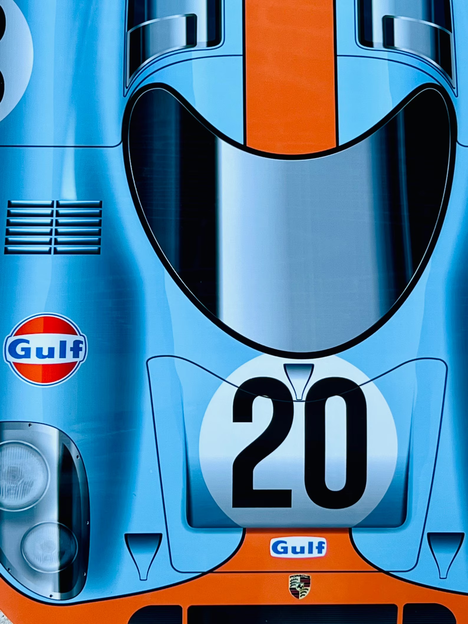 Porsche 917, Steve McQueen Wall Display - Image 4 of 5