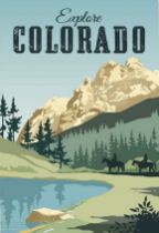 Colorado Travel Poster