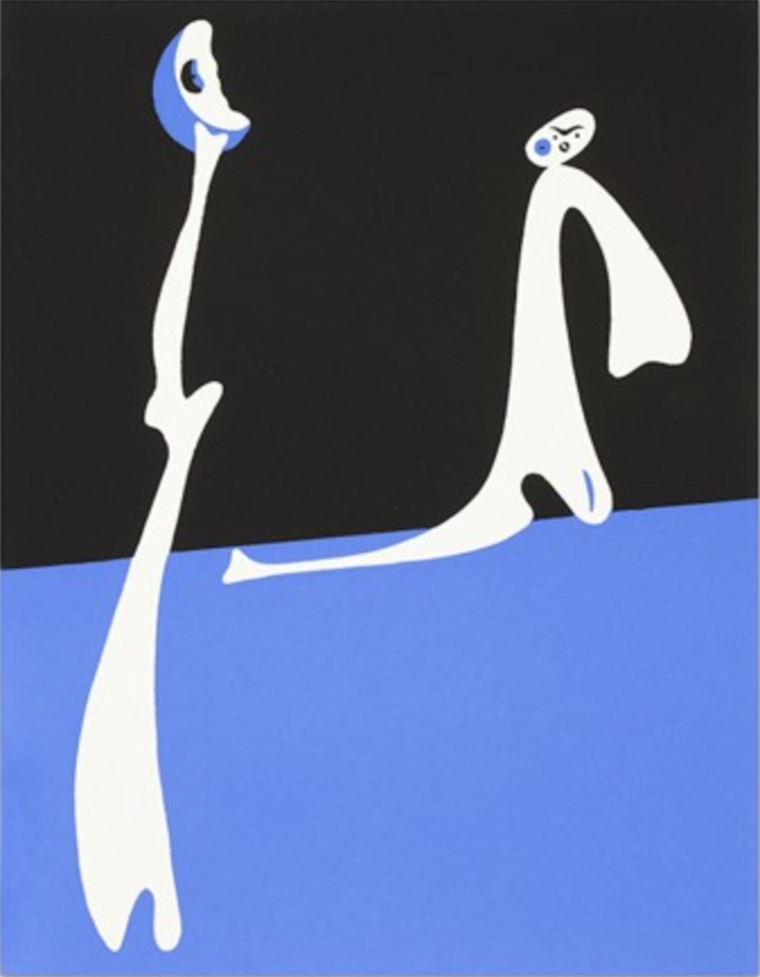 Joan Miro "Pochoir, 1934" Silkscreen