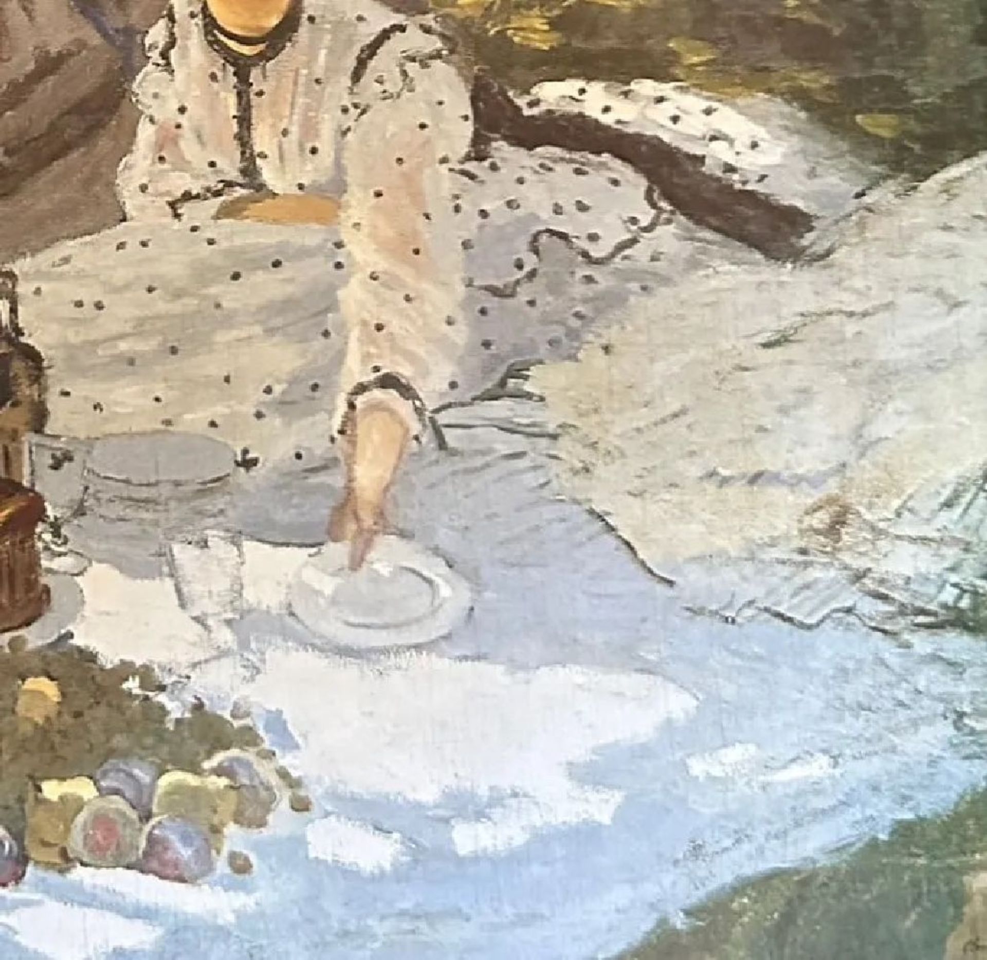 Claude Monet "Untitled" Print. - Bild 5 aus 5