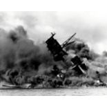 World War II "USS Arizona, Pearl Harbor" Print