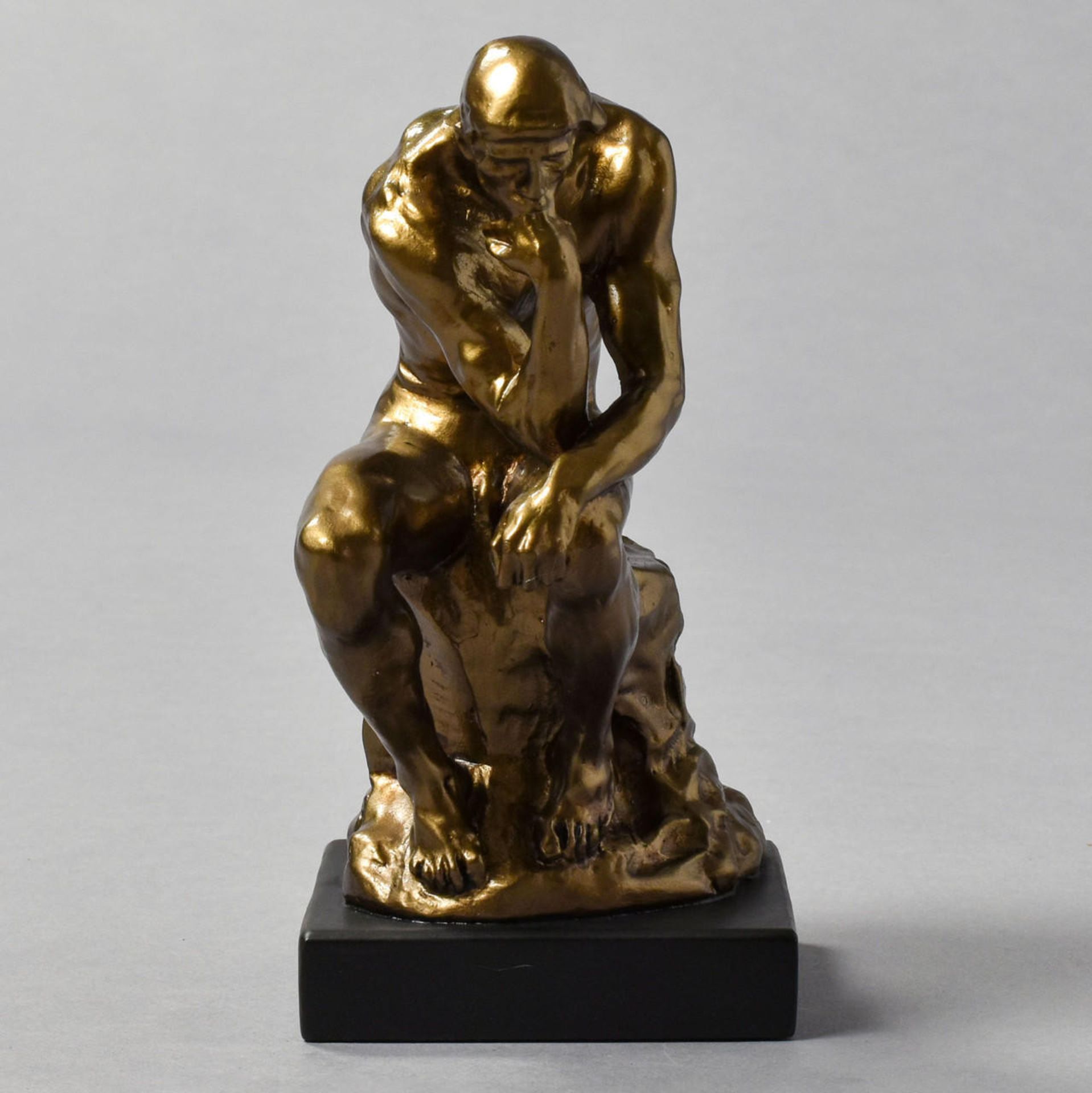 Auguste Rodin "The Thinker" Sculpture - Bild 3 aus 4