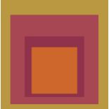 Josef Albers Homage to the Square "Yellow, Orange" Offset Lithograph