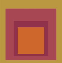 Josef Albers Homage to the Square "Yellow, Orange" Offset Lithograph