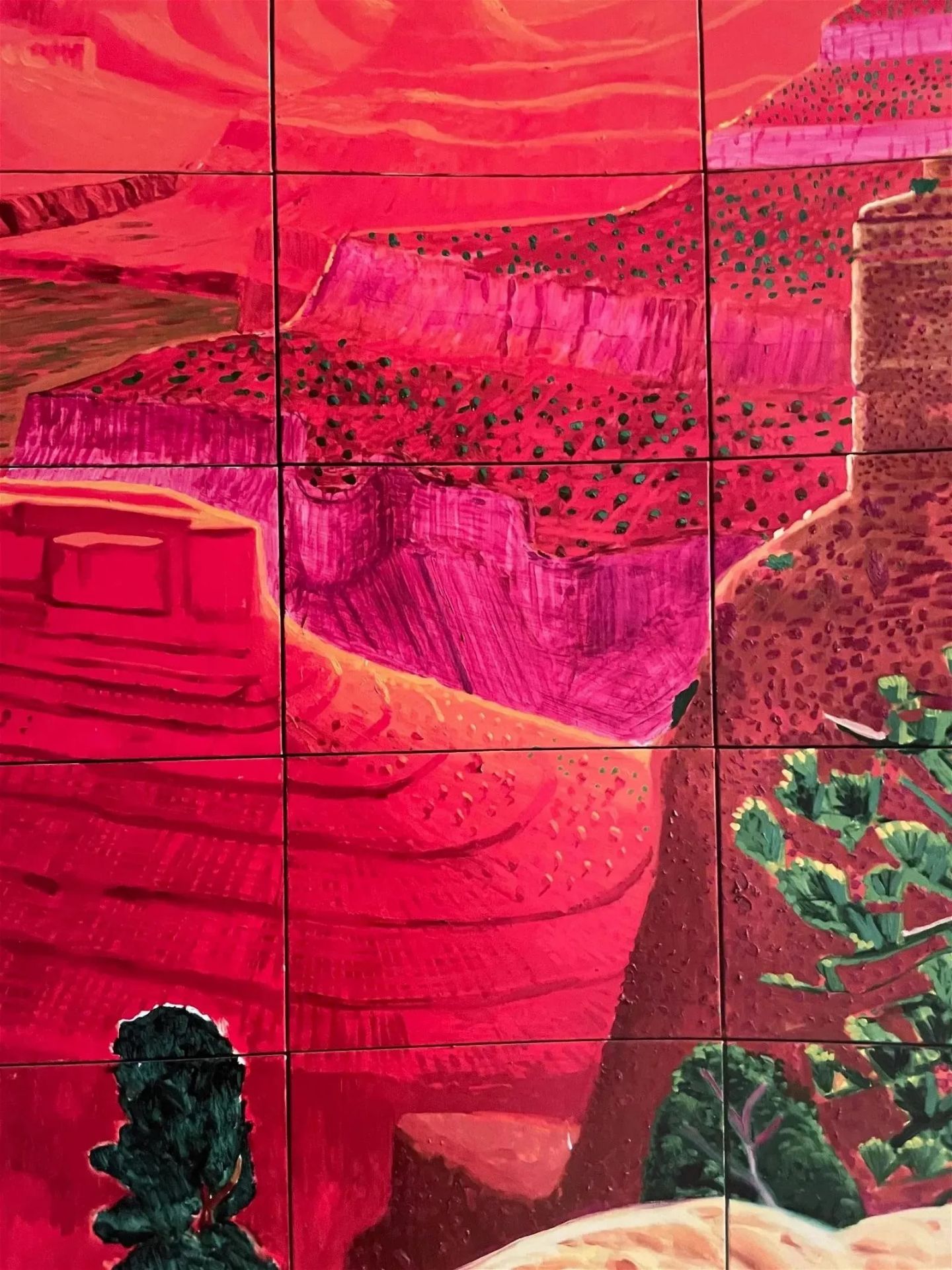 David Hockney "A Closer Grand Canyon, 1998" Offset Lithograph - Bild 5 aus 6