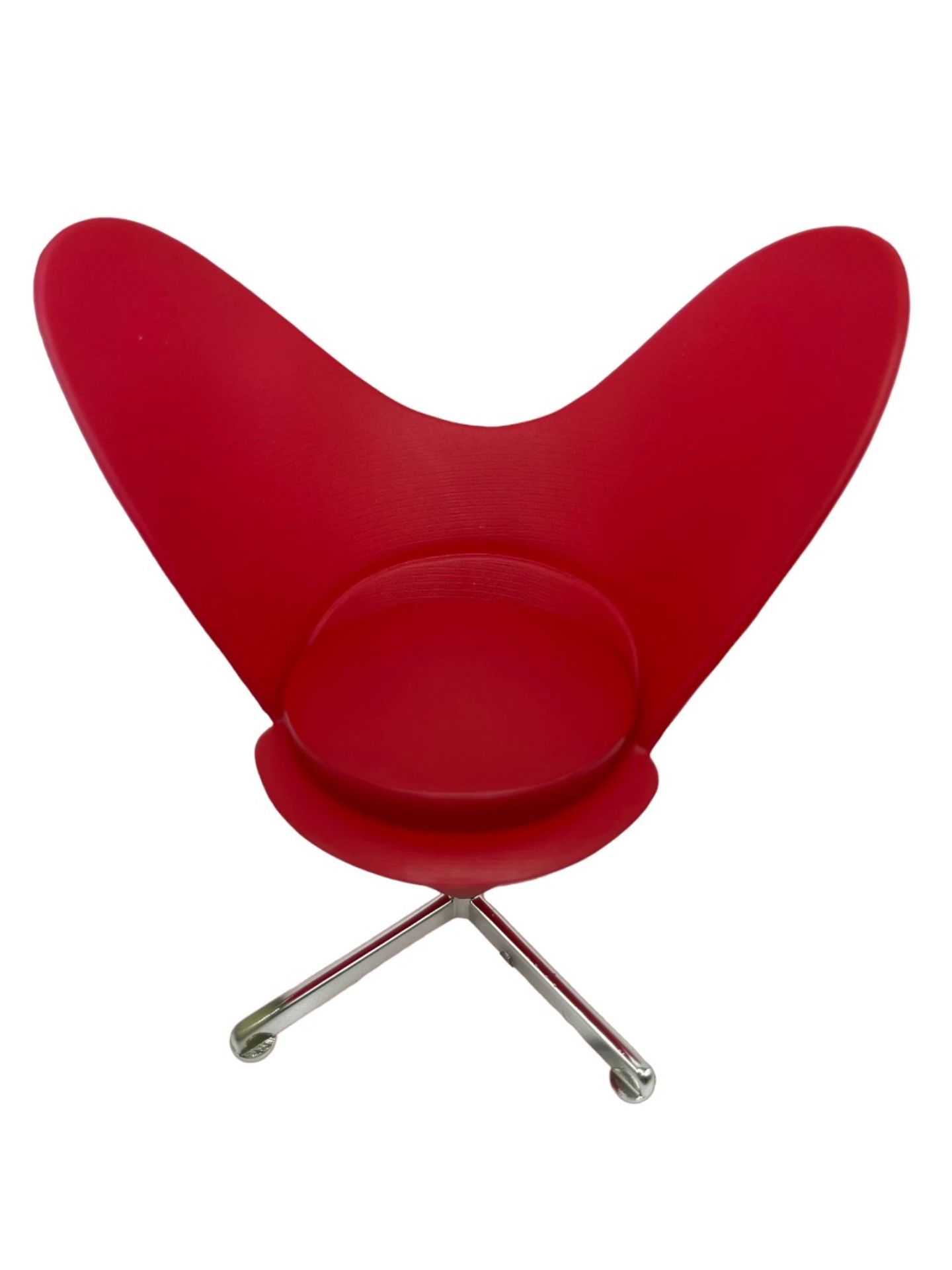 Verner Paton Heart Cone Chair Scale Model Desk Display - Bild 4 aus 4