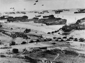 World War II, "Omaha Beach" Print