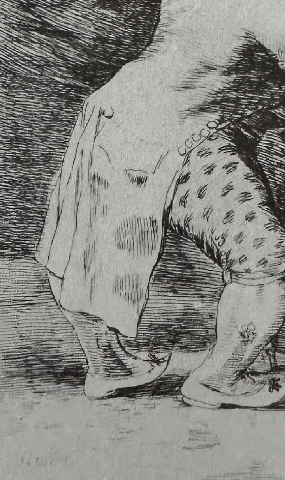 Francisco Goya "Untitled" Print - Bild 3 aus 6