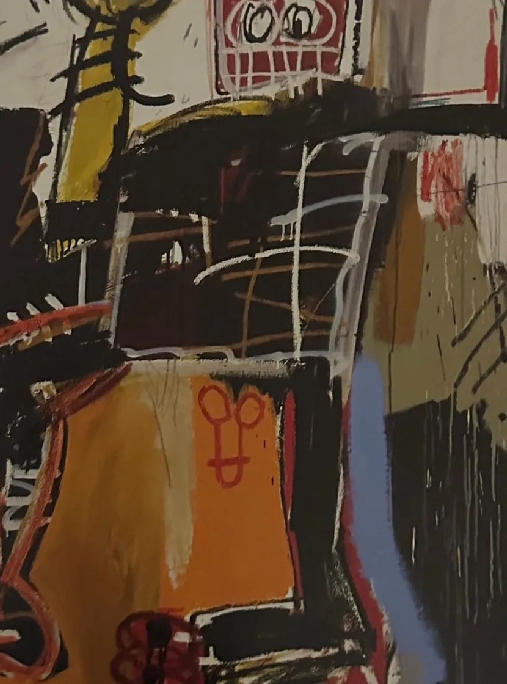 Jean-Michel Basquiat "Untitled" Print. - Image 6 of 6