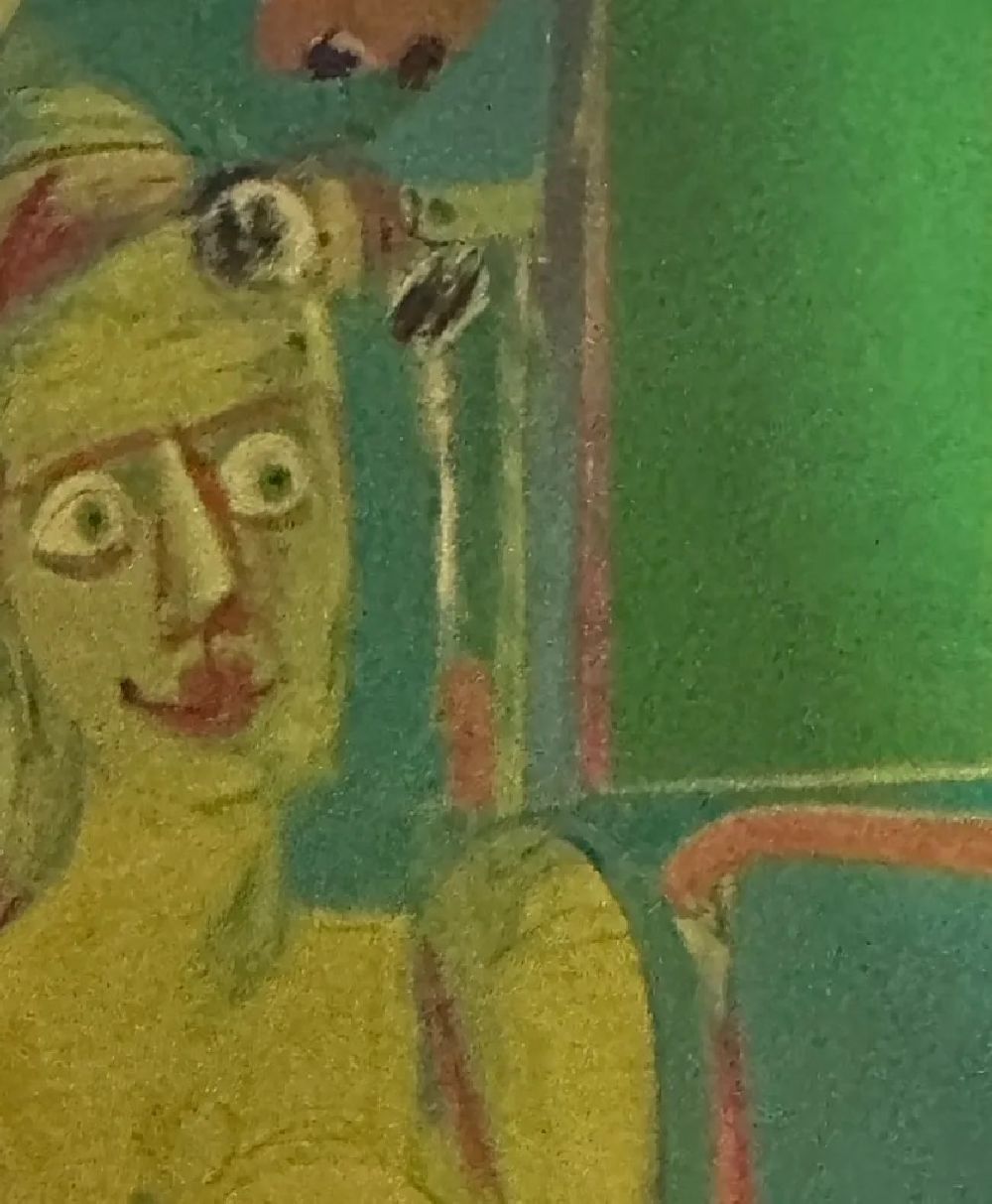 Willem de Kooning "Untitled" Print. - Image 4 of 6