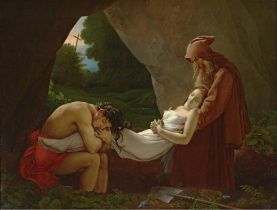 Anne Louis Girodet "The Funeral of Atala, 1811" Print