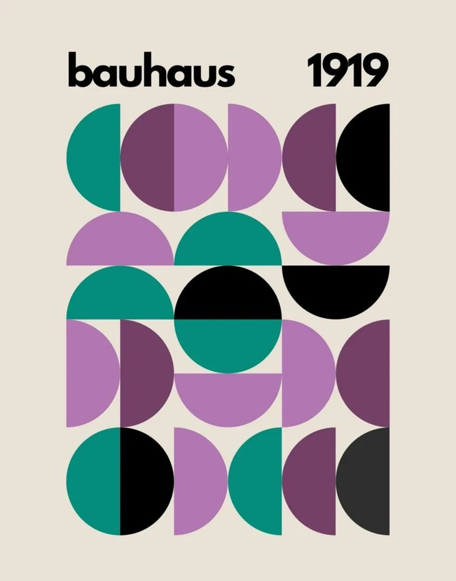Bauhaus "1919" Print