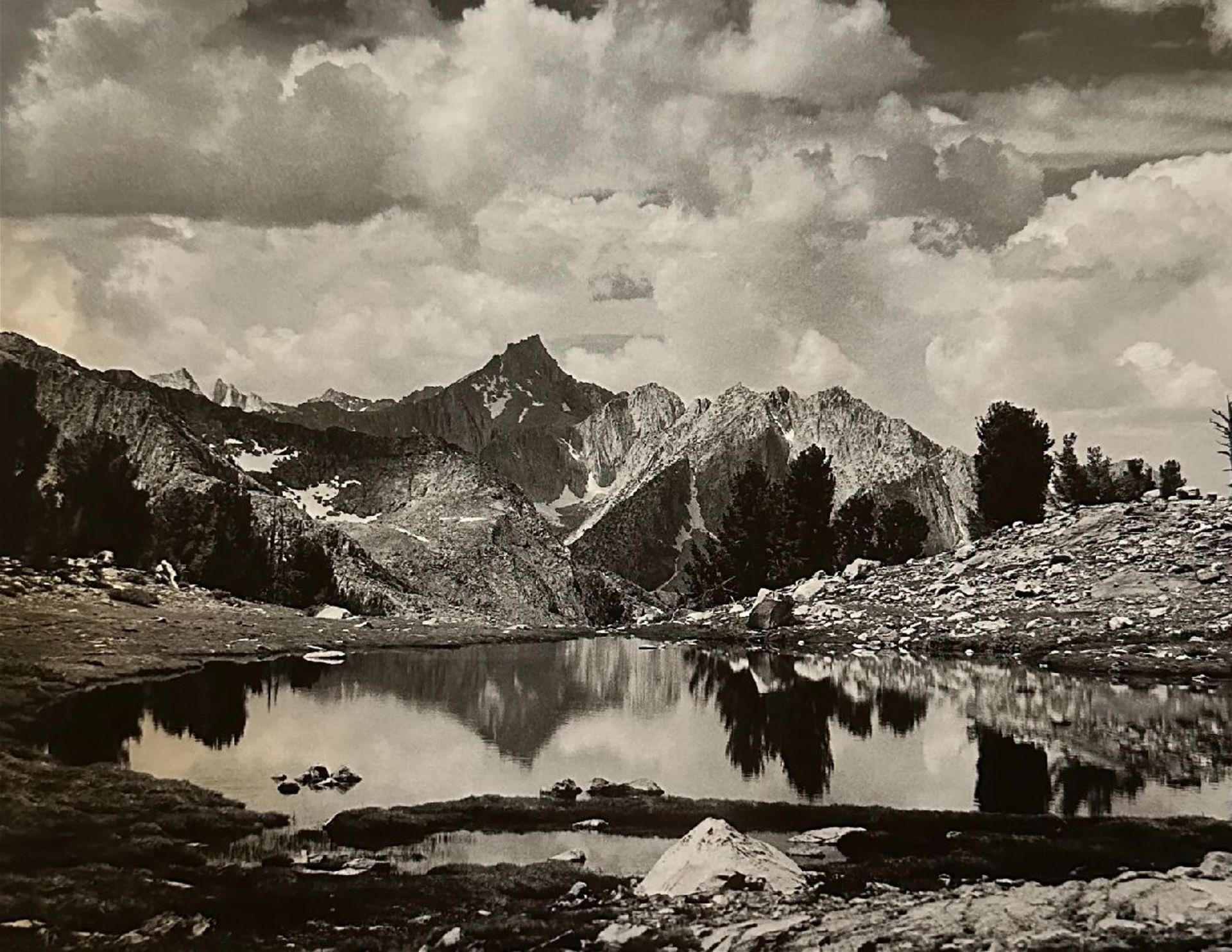 Ansel Adams "Mount Clarence King" Print