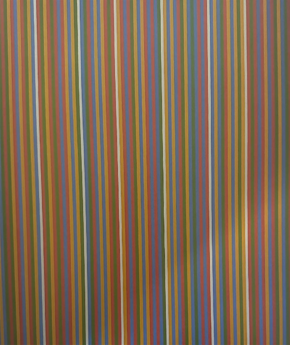 Bridget Riley "Poppy" Print