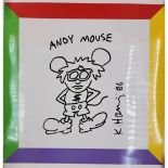 Andy Warhol "Andy Mouse" 1991 Offset Lithograph