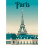 Paris, France Travel Poster