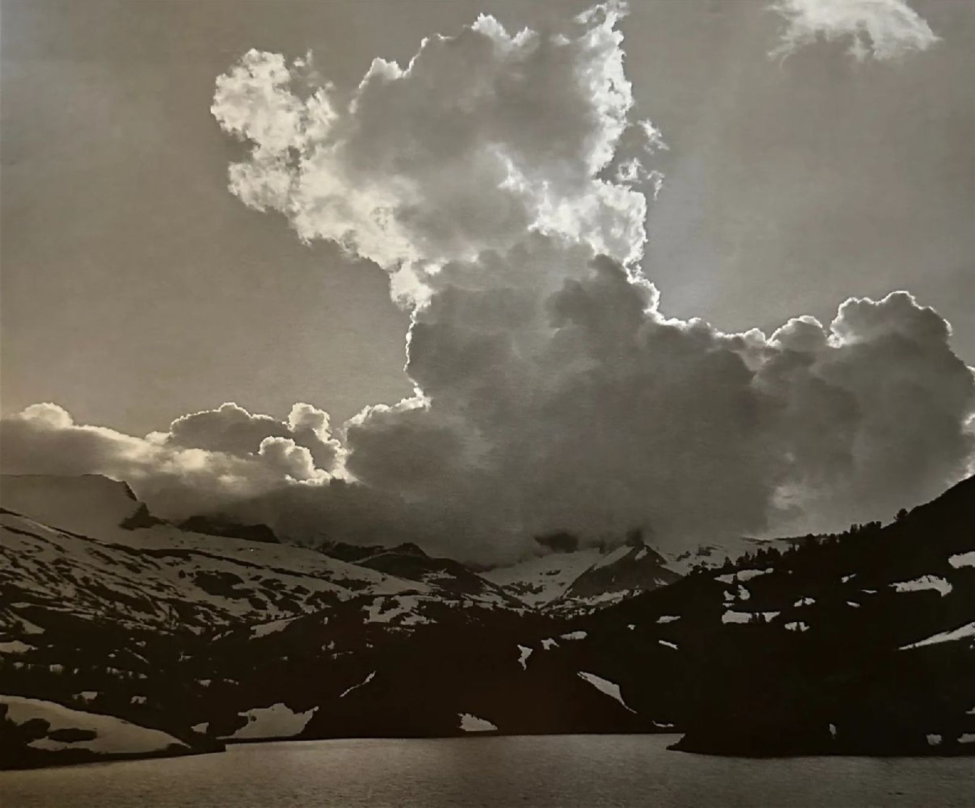 Ansel Adams "Evening Cloud" Print - Image 5 of 6