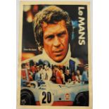 Steve Mc Queen Le Mans poster