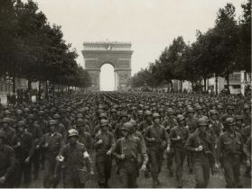 World War II "Liberation of Paris, 1944" Print