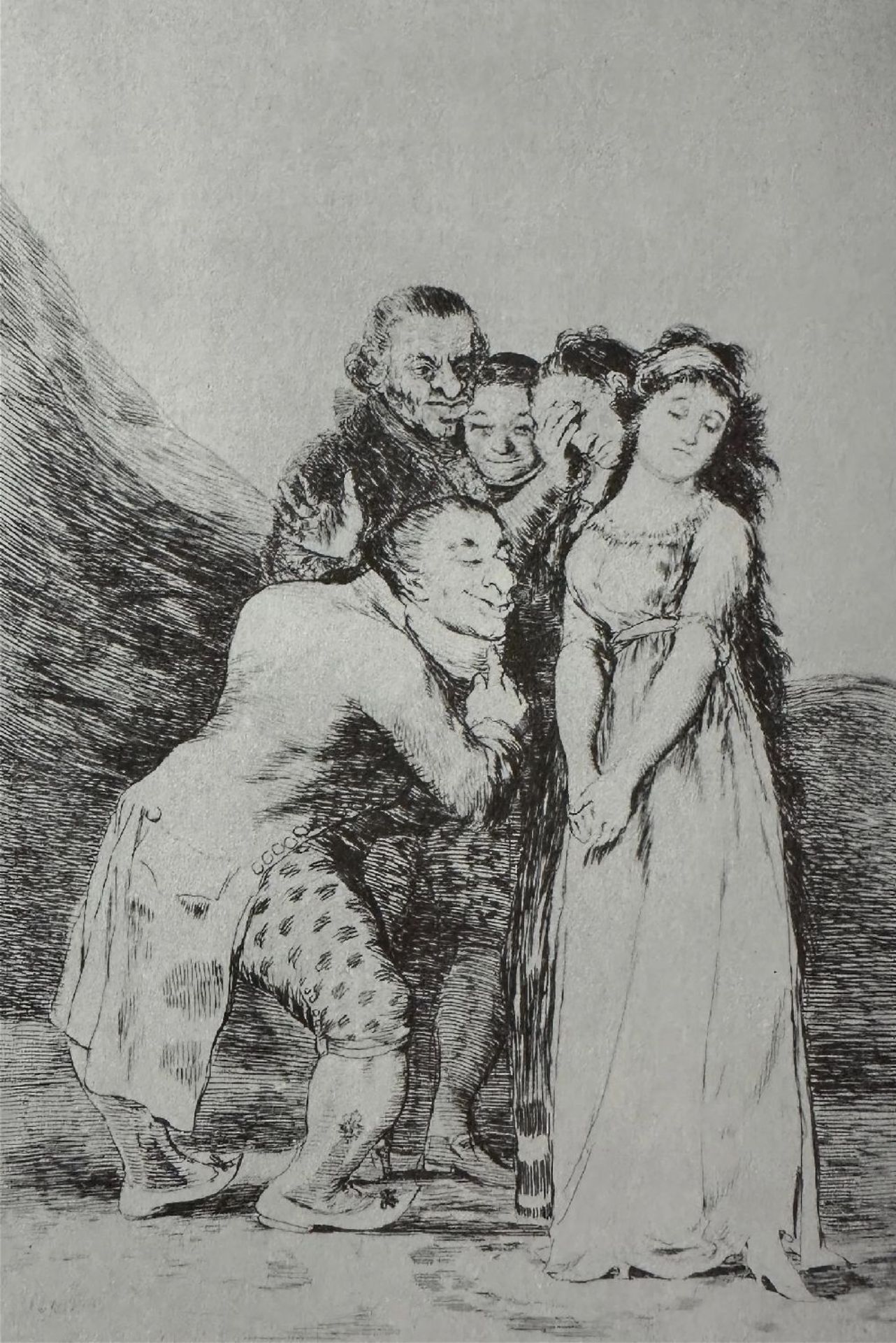 Francisco Goya "Untitled" Print