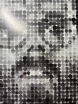 Chuck Close "Untitled" Print.