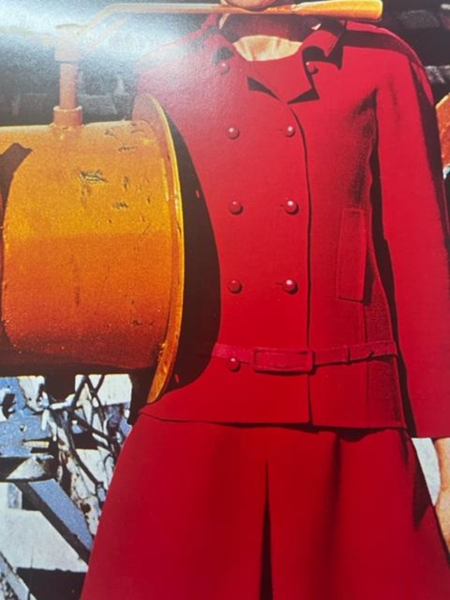 Helmut Newton "Italian Vogue" Print. - Image 5 of 6